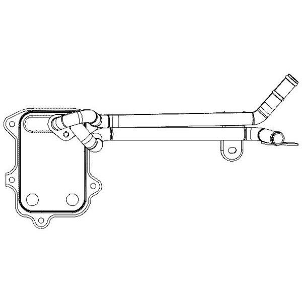 MAHLE YAĞ SOĞUTUCUSU VW EOS 1.4TSI-1.6FSI 06 GOLF V 1.4FSI-1.4TSI 03-08 (03C117021J)