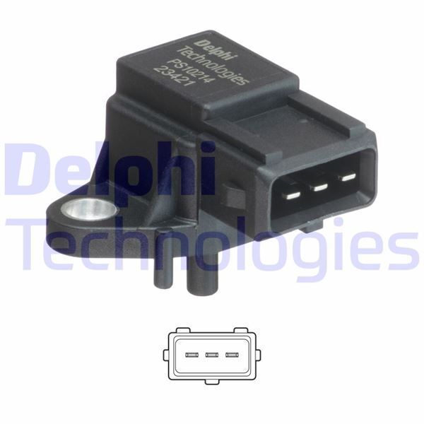 DELPHI BASINC SENSORU MERCEDES W124 W168 W201 W202 W210 W461 W463 W638 B901 B904 (A0115420717)