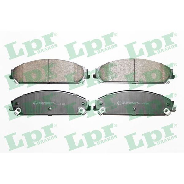 LPR DİSK FREN BALATASI ÖN 300 C 2004 (05142559AA)