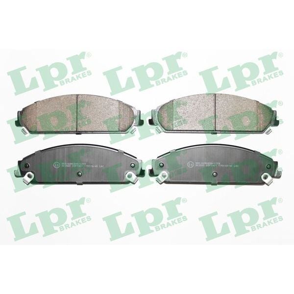 LPR DİSK FREN BALATASI ÖN 300 C 2004 (05142559AA)