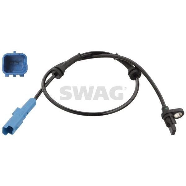 SWAG ABS DEVİR SENSÖRÜ ARKA CITROEN C3 03>16 DS3 10>15 (4545.K0)