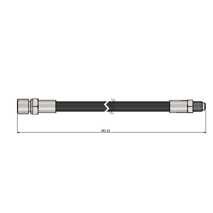 CAVO FREN HORTUMU ARKA MERCEDES G-CLASS W460 W461 W463 (A4604285135)