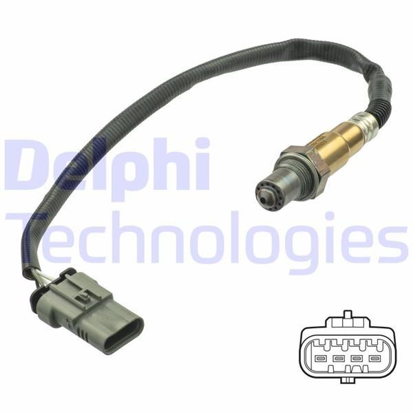 DELPHI OKSİJEN SENSÖRÜ ÖN-ARKA ASTRA K-CORSA E-ADAM-INSIGNIA B-MOKKA-KARL 1.0-1.4-1.5 B10XFL-B14XE-XFL-XFT- B15SFL-SFT (12637338)