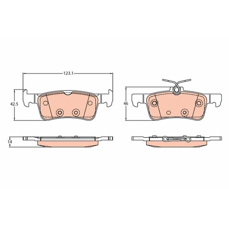 DİSK BALATA FORD FIESTA VII