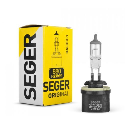 SEGER AMPUL H27W/1 880 12V 27W PG13 DÜZ SOKET STANDART YENİLEME 3.500K STANDART IŞIK