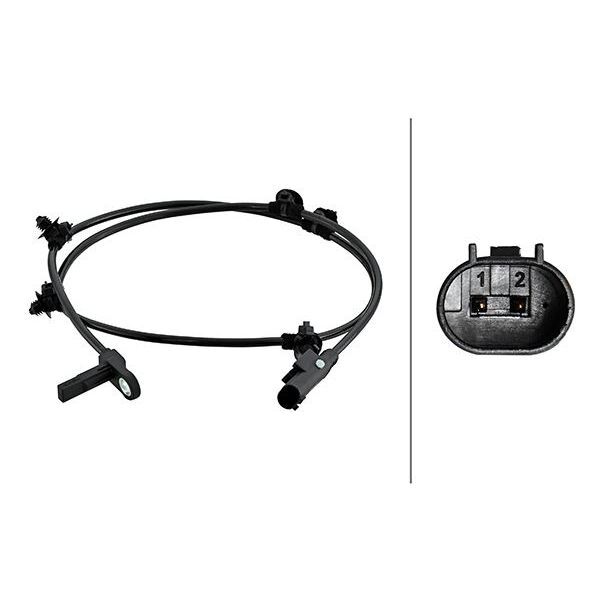 HELLA ABS SENSÖRÜ 447 ARKA SOL/SAĞ 111/114/116/119 CDI (4479051503)