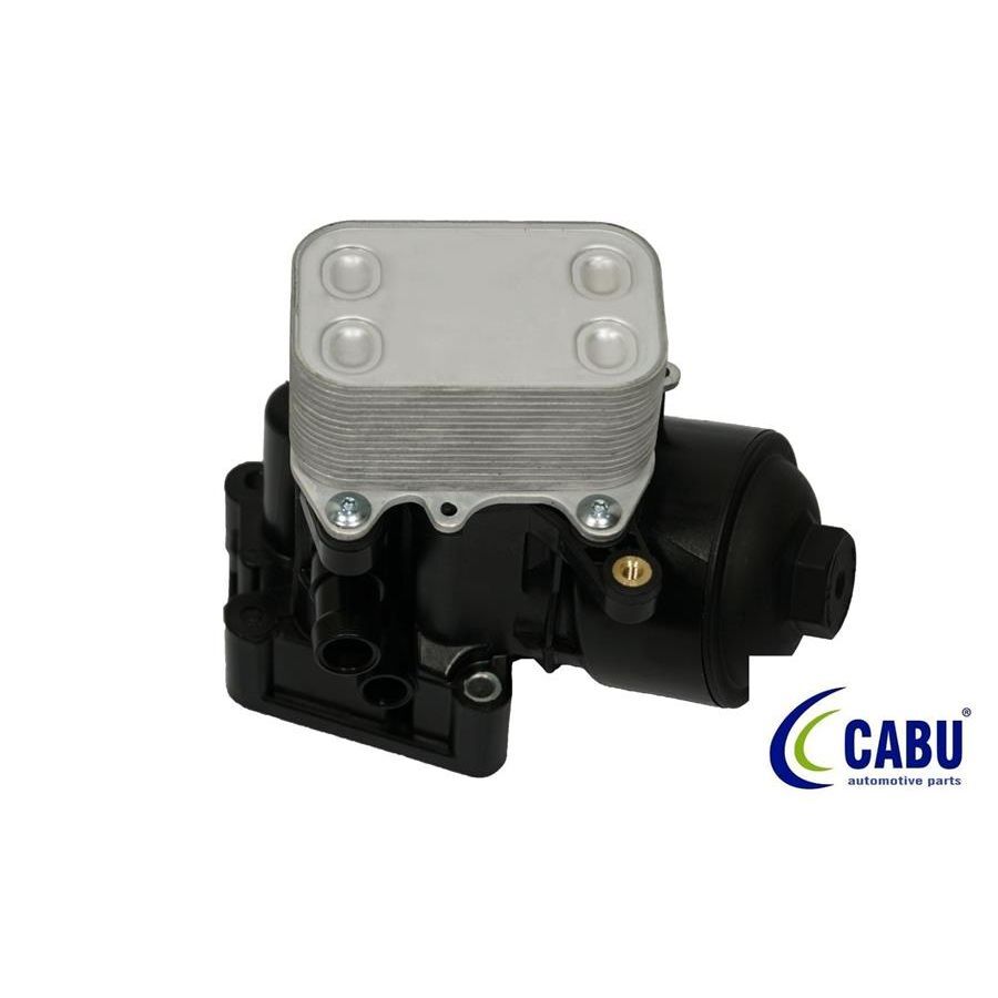 CABU YAĞ SOĞUTUCU GÖVDE SETİ KAPAKLI FİLTRELİ SOĞUTUCULU VW-AUDI-SKODA-SEAT 1.2 TDI (03L117021C)