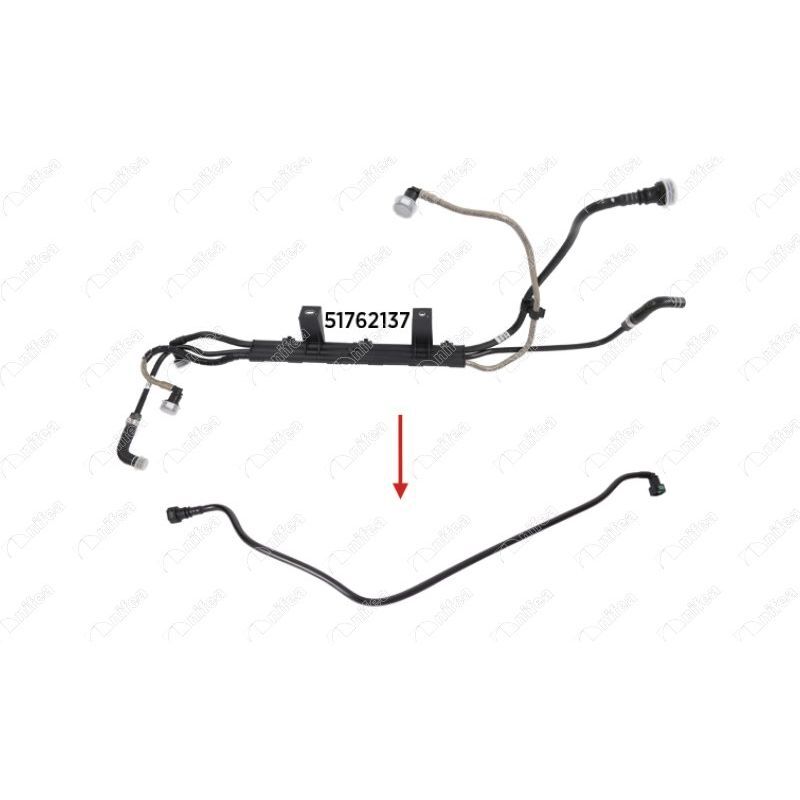 NIFEA YAKIT BORUSU FIAT LINEA 1.3 MULTIJET BRAKET HARİÇ (51762137)