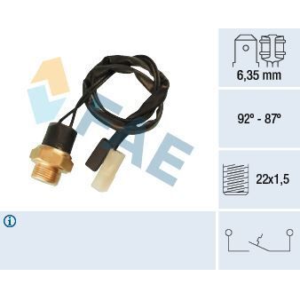 FAE FAN MÜŞÜRÜ KABLOLU M131 DKŞ 87C-92C (4478950)