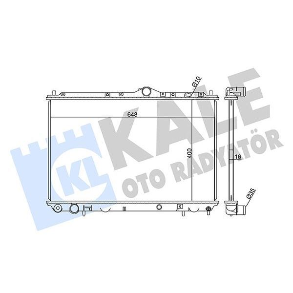 KALE RADYATOR RADYATÖR AL/PL/BRZ VOLVO S40 1.6 1.8 1.8İ 2.0 1995-2004 V40 1.6 1.8 1.8İ 2.0 1995-2004 (8601843)
