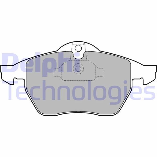 DELPHI ÖN BALATA VECTRA B.2.0I.2.5I V6 96/7.03 SAAB 900 II 93/2.98 9.3 9.5 98-03 (1605036)