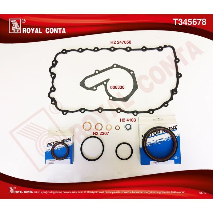 ROYAL ALT TAKIM CONTA KEÇELİ KNG-MASTER-MGN 1.9 F9Q