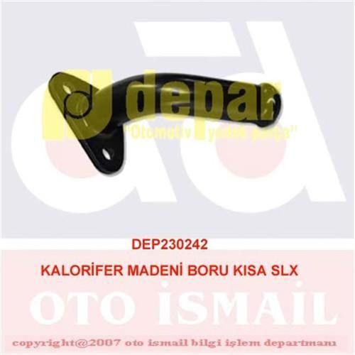 DEPAR KALORİFER MADENİ BORU KISA SLX (85011149)