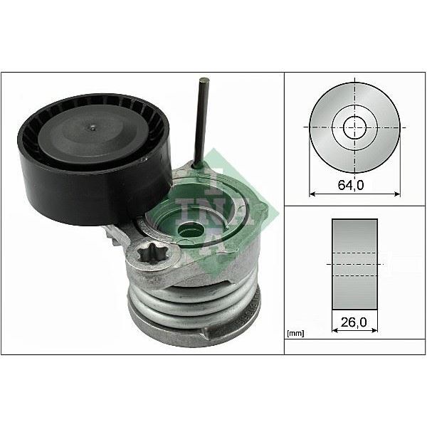 INA KAYIS GERGI RULMANI BMW N47 M47 M57 E87 E90 E91 E92 E93 KUTUKLU (11287790447)