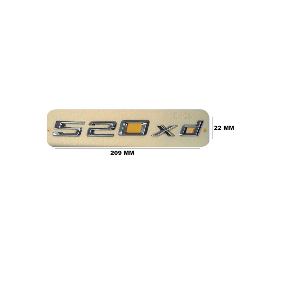 Lemar Yazı Tip Yazısı 520 Xd Krom (5114 7 219 542)