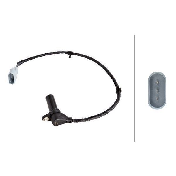 HELLA KRANK DEVİR SENSÖRÜ POLO 1,4 AMF BAY (045907319A)