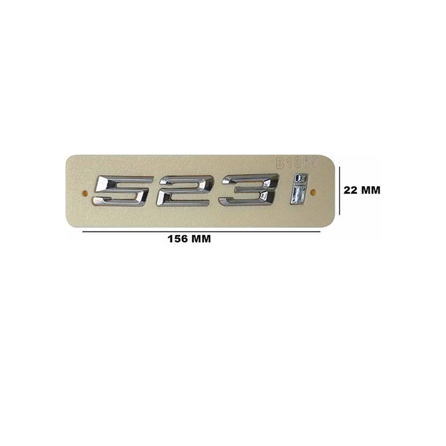 Lemar Yazı Tip Yazısı 523 İ Krom E 60-F10 (5114 7 219 538)