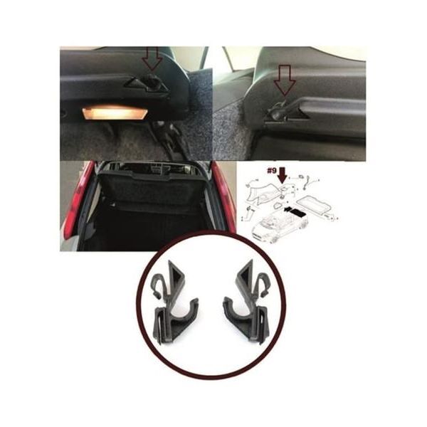 ALPER BAGAJ PERDE BRAKETİ SOL DOBLO III-FİORİNO-GRANDE PUNTO-STİLO (71719953)