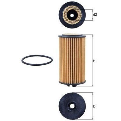 MAHLE YAĞ FİLTRESİ ASTRA K-ASTRA J-INSIGNIA A-CASCADA 1.6 D16-B16SHT-SHL-SHJ-A16XHT-D16DHL-A16SHL-D16SHJ (55594652)