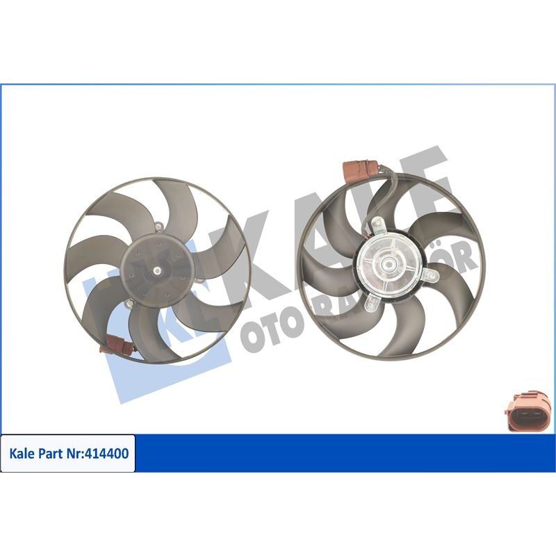 KALE-RADYATOR FAN MOTORU SAĞ GOLF 5-6-PASSAT-JETTA-CADDY 3-A3-OCTAVIA-SUPERB-LEON 1.4-1.6-1.9-2.0 150WX292.9MM (1K0959455CT)