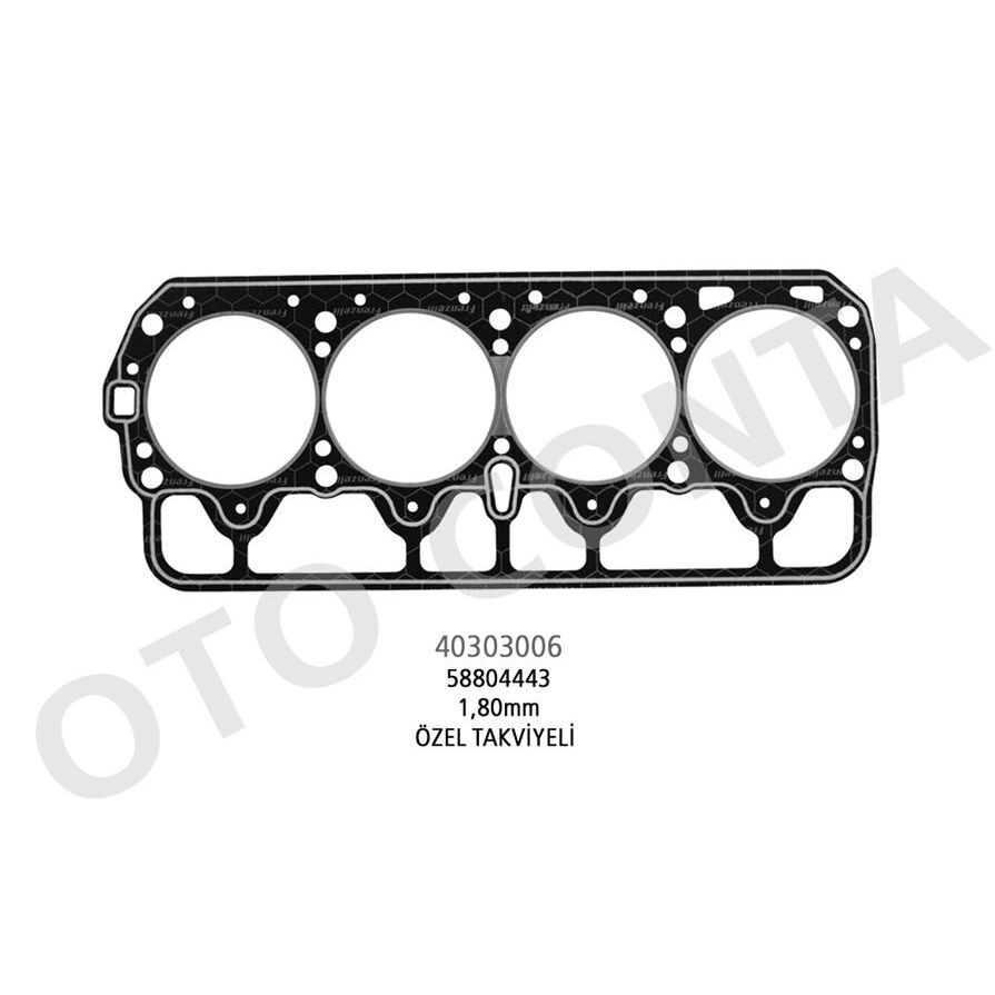 OTOCONTA SKC LPG Lİ ARAÇLARA ÖZEL TAKVİYELİ 1.80MM BEYAZ M131 DKŞ 1600 (5880444)