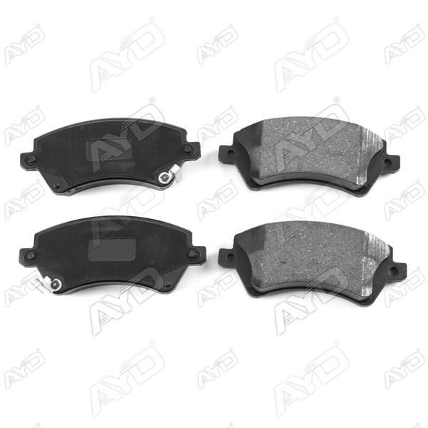 AYD ÖN FREN BALATA TOYOTA COROLLA 1.4L 1.6L 4ZZ-FE 3ZZ-FE ZZE120 ZZE121 VVTI 02-06 / 1.4L 1NDTV NDE120 04-06 (0446502061)