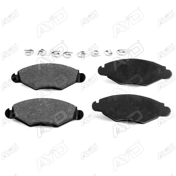 AYD ÖN FREN BALATASI PEUGEOT P206 1.4 1.6 09/98 P306 1.4 1.6 5/93 (421.91)