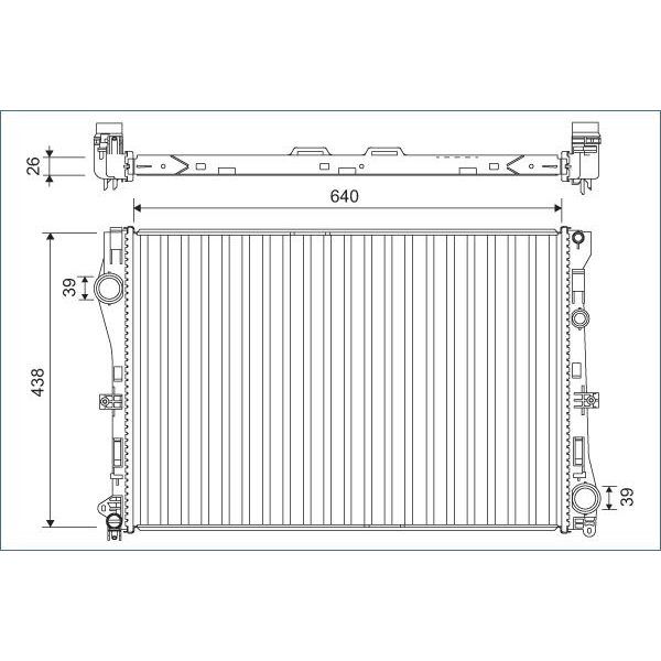 VALEO MOTOR SU RADYATORU MERCEDES W205 C205 A205 S205 W213 C238 A238 S213 (A0995007303)
