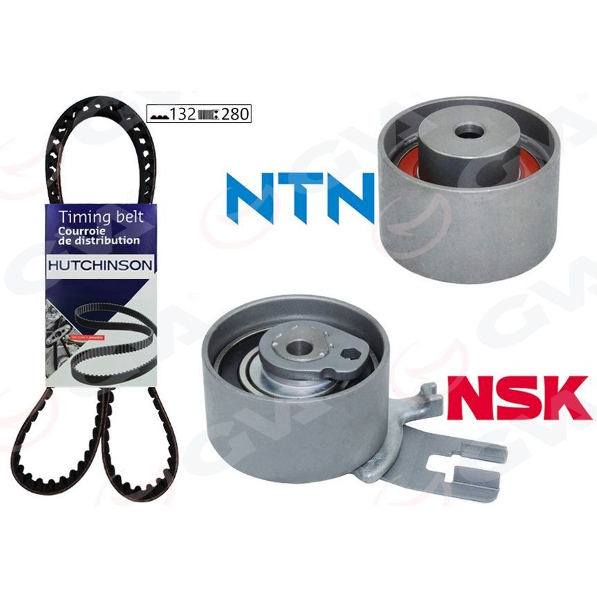 GVA EKSANTRİK GERGİ KİTİ 132X280 VOLVO C30 C70 S60 S80 V70 > XC60 XC70 XC90 2.4TDI 20V K015580XS (31258305)