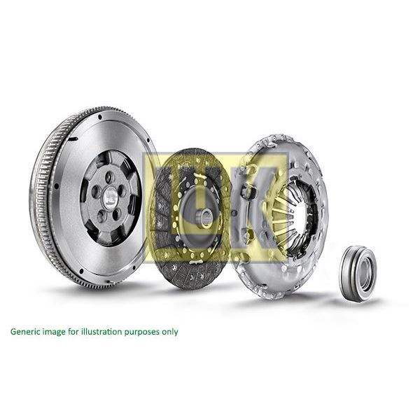 LUK VOLANTLI DEBRIYAJ SETI RULMANLI DMF VOLAN BMW F20 F21 F22 F23 F30 F80 F31 F32 F36 F82 (21207625147)