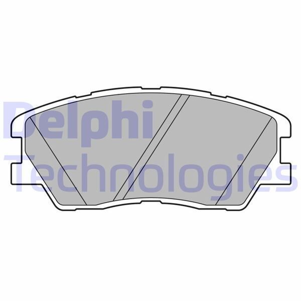 DELPHI ÖN FREN BALATASI SOUL 01-2019 (58101K0A10)