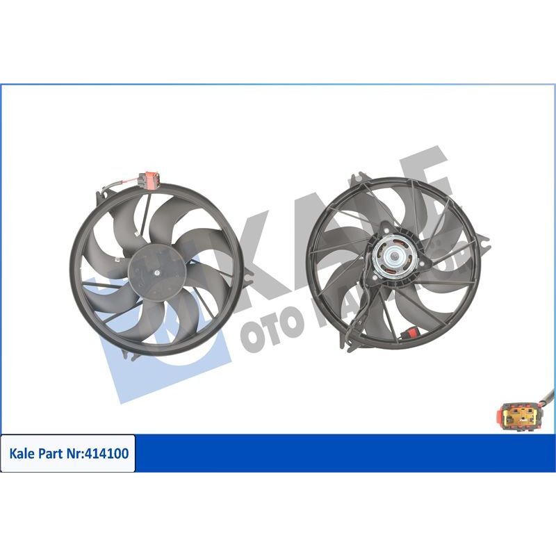 KALE RADYATOR FAN MOTORU P206 1.1-1.4-1.4-1.6-2.0 16V-1.6HDI-2.0HDI 98 > 250W-385MM (1253.C9)
