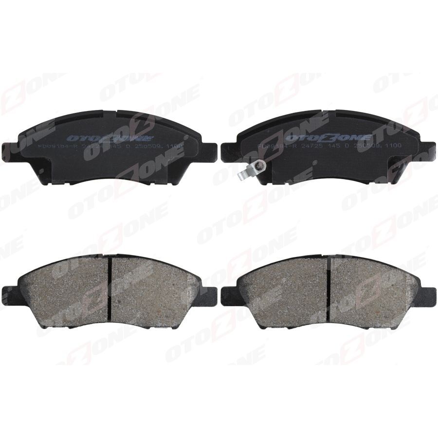 OTOZONE ÖN FREN BALATA NISSAN MICRA 0.9L IG-T 90HP K14 17-> 1.0L HR10DDT K14 19-> (AY040NS168)