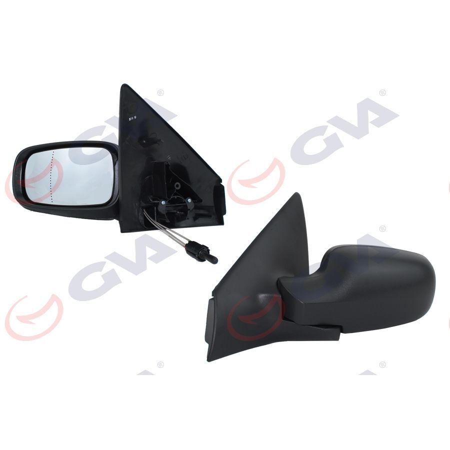 GVA DIŞ DİKİZ AYNASI SOL MEGANE 03-08 MEKANİK ASFERİK VM-138AL (7701054685)