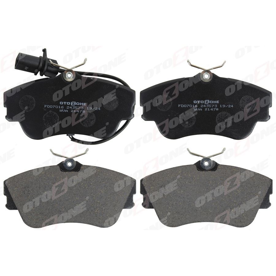 OTOZONE ÖN BALATA FİŞLİ TRANSPORTER T4 -CARAVELLA 90-4.03 GDB1367 (7D0698151B)