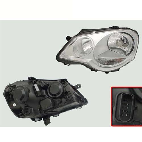 GVA FAR SİNYAL SOL POLO 9N 1.2 1.4 10.2001-11.2009 1.4TDİ 05-09 1.4FSİ 02-06 1.6 16V 06-09 1.9SDİ 1.9TDİ 2001-2009 ELEKTRİKLİ H7 H1 (6Q1941007AJ)