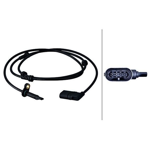 HELLA ABS SENSÖRÜ ÖN SOL W253 (A2539053500)