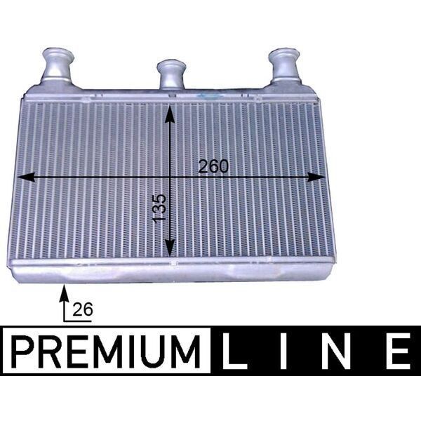 MAHLE KALORIFER RADYATORU PREMIUM LINE BMW E60 E63 E64 (6411693392164116933922)