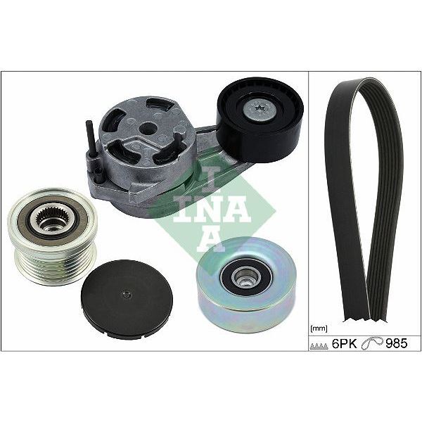 INA KANALLI KAYIS SETI BMW F20 F21 F30 F31 F35 KUTUKLU. ALTERNATOR KASNAKLI (11187603347)