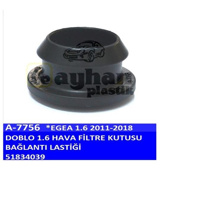 AYHAN HAVA FİLTRE KUTUSU BAĞLANTI LASTİĞİ FİAT EGEA 1.6 15>17-DOBLO 1.6 11>18 (51834039)