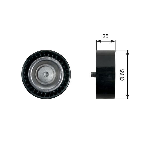 GATES KAYIS GERGI RULMANI MERCEDES C218 W212 S212 W221 W222 W166 (A2782020619)
