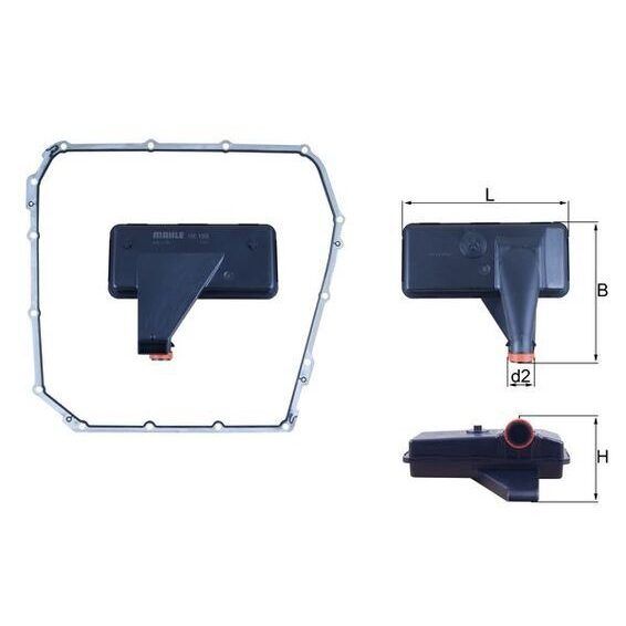 MAHLE ŞANZUMAN YAĞ FİLTRESİ A4-A5-A6-A7-Q5 2008 FEBI 102142 (0B5325330A)