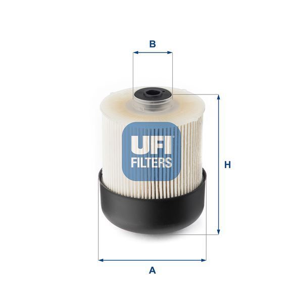 UFI YAKIT FILTRESI MERCEDES CITAN OM607 W415 12> . RENAULT CLIO IV 12> CAPTUR I 13> EXPRESS 21> K9K 1.5 DCI (164099594R)