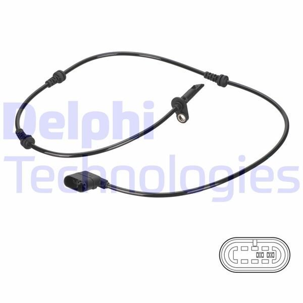 DELPHI ABS SENSORU ON SOL MERCEDES C-CLASS W205 S205 C205 A205 (A2059058103)