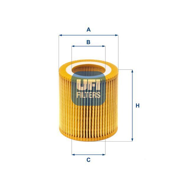 UFI YAG FILTRESI BMW N20 F10 F20 F30 F22 F32 F34 F36 E84 E89 (11427953125)