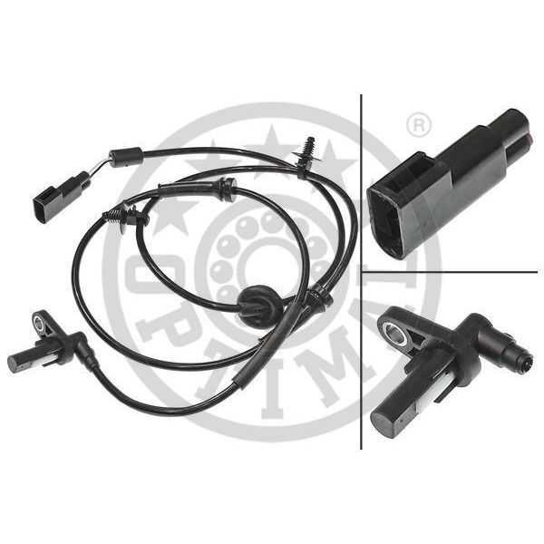 OPTIMAL ON ABS HIZ SENSORU SAG/SOL TRANSIT V347-V348 TT9 2.2 155PS 11 14 2.2 TDCI 2.4 TDCI 3.2 TDCI 06 14 (1385797)