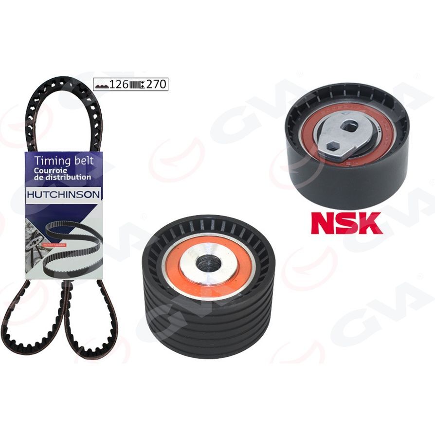 GVA EKSANTRİK GERGİ KİTİ 126X270 LAGUNA 2.0 16V F4R760 02-03 MEGANE 4/04 > K025550XS (130C11321R)