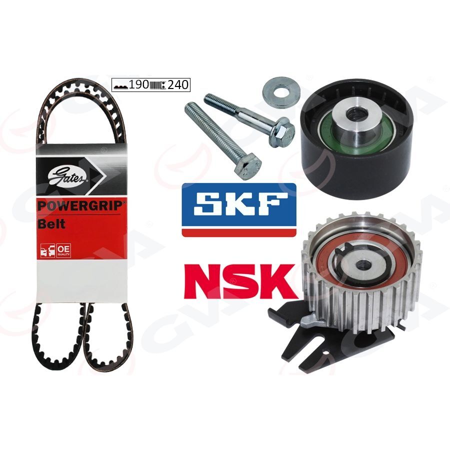 GVA EKSANTRİK GERGİ KİTİ 190X240 BRAVO 96>DOBLO 01>MAREA 99-02 -IDEA 04>1.9JTD KTB317 DAYCO KAYIŞ (71736726)