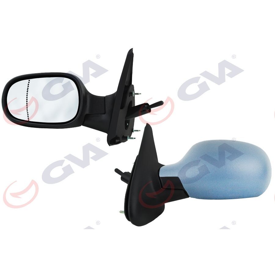 GVA DIŞ DİKİZ AYNASI SOL MEGANE 99> MEKANİK ASTARLI ASFERİK 1 FİŞ VM-129PAL (7701471858)