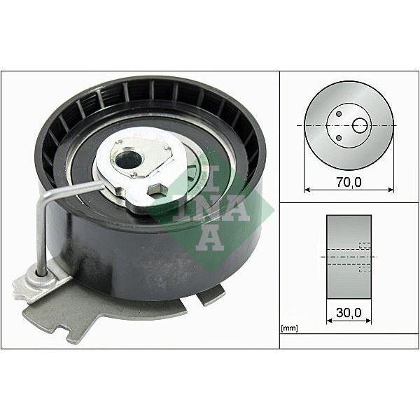 INA EKSANTRİK GERGİ RULMANI P206-207-307 1.6 16V 00- -PARTNER 1.6 08- -C2-C3-C4 1.6 16V-BERLINGO 1.6 (0829.C8)